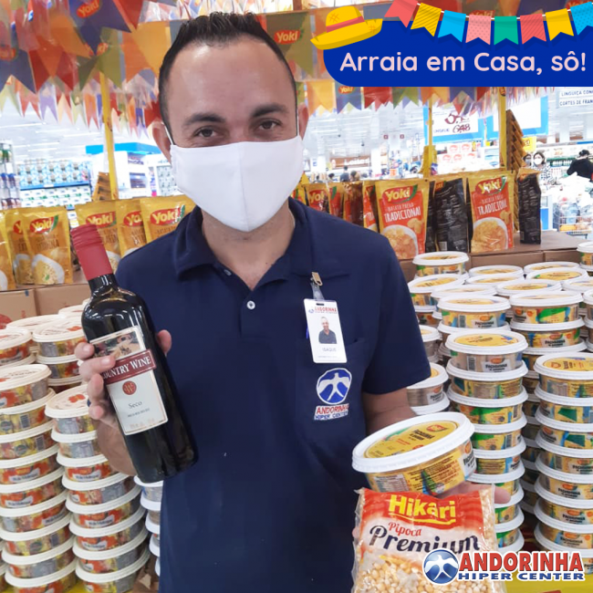 arraia em casa